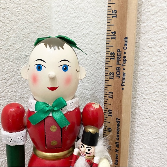 2007 Limited Edition Ballerina Nutcracker Holding Toy Soldier 14” Nutcracker - Picture 11 of 16